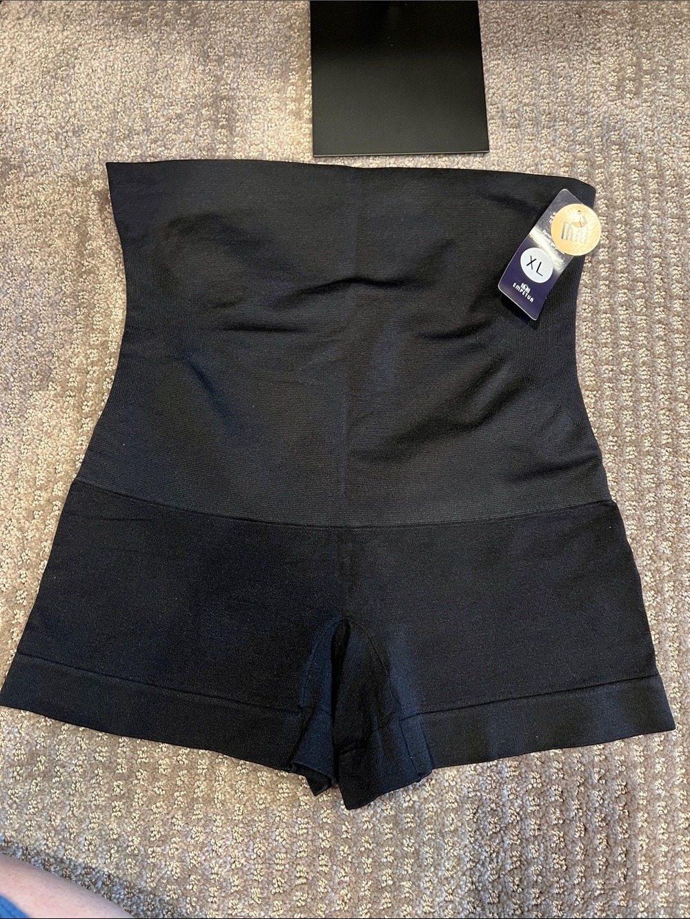 Empetua Black High-Waist Shaper Boyshort
